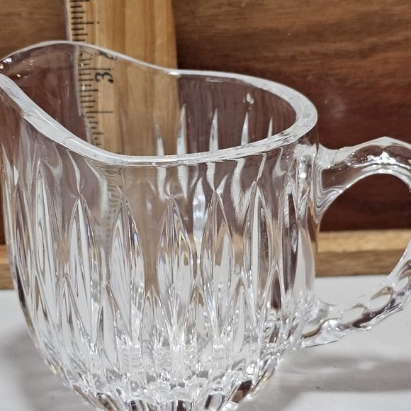 Princess House Royal Highlights Lead Crystal Creamer Pitcher only replacement - Picture 13 of 14